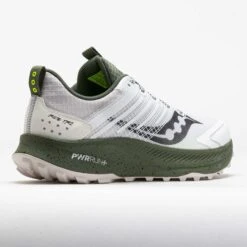 Saucony Ride TR 2 Men's White/Olivine -Holabird Sports Store 042698 6
