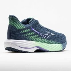 Mizuno Wave Rider 28 Women's Citadel/White -Holabird Sports Store 042751 6