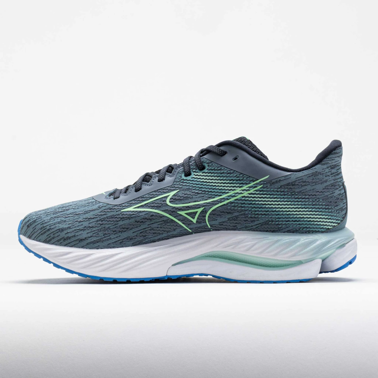 Mizuno Wave Inspire 21 Men's Tradewinds/Neo Mint 2 Mizuno Wave Inspire 21 Men's Tradewinds/Neo Mint - Image 2