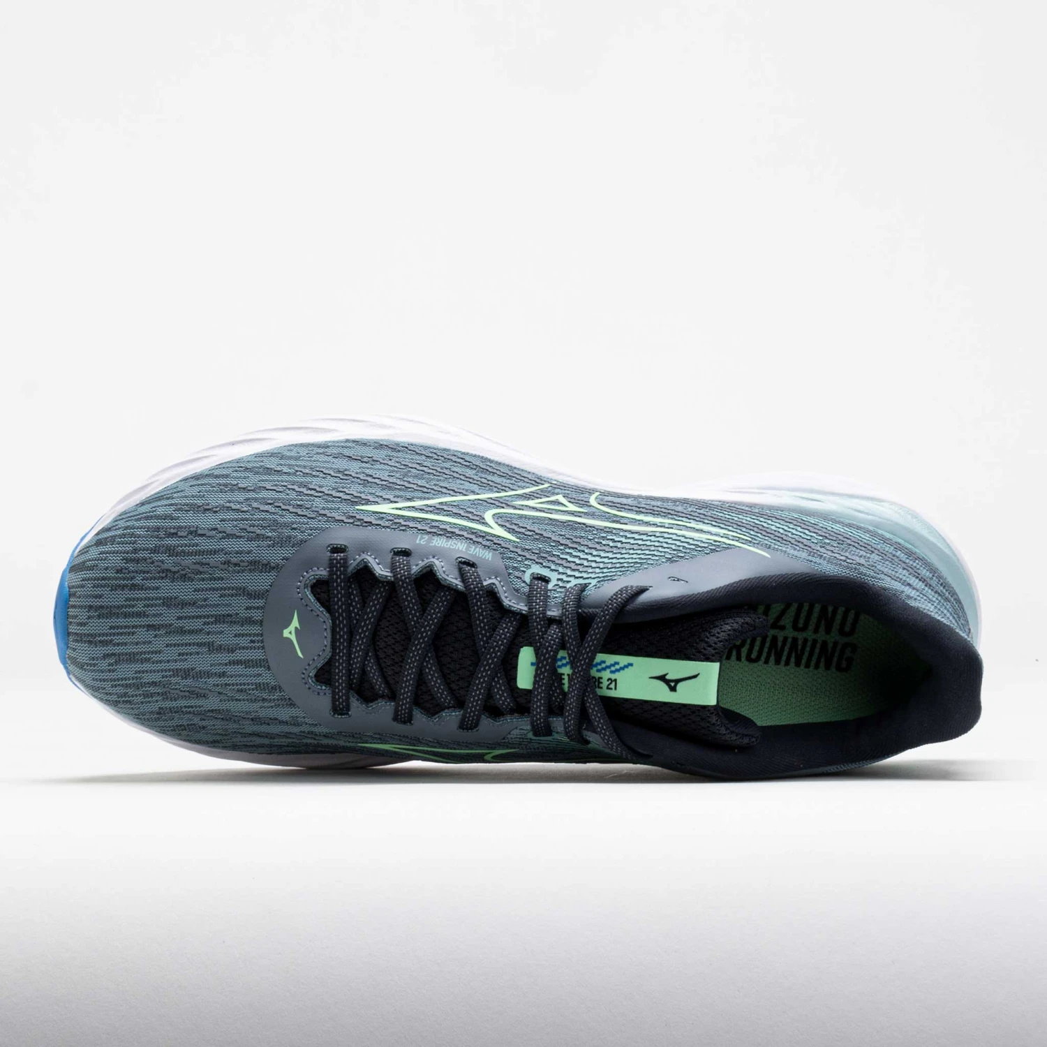 Mizuno Wave Inspire 21 Men's Tradewinds/Neo Mint 3 Mizuno Wave Inspire 21 Men's Tradewinds/Neo Mint - Image 3