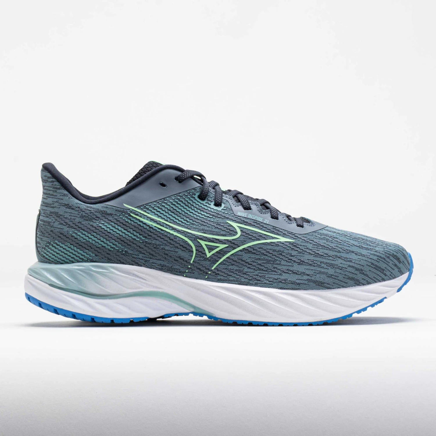 Mizuno Wave Inspire 21 Men's Tradewinds/Neo Mint 1 Mizuno Wave Inspire 21 Men's Tradewinds/Neo Mint