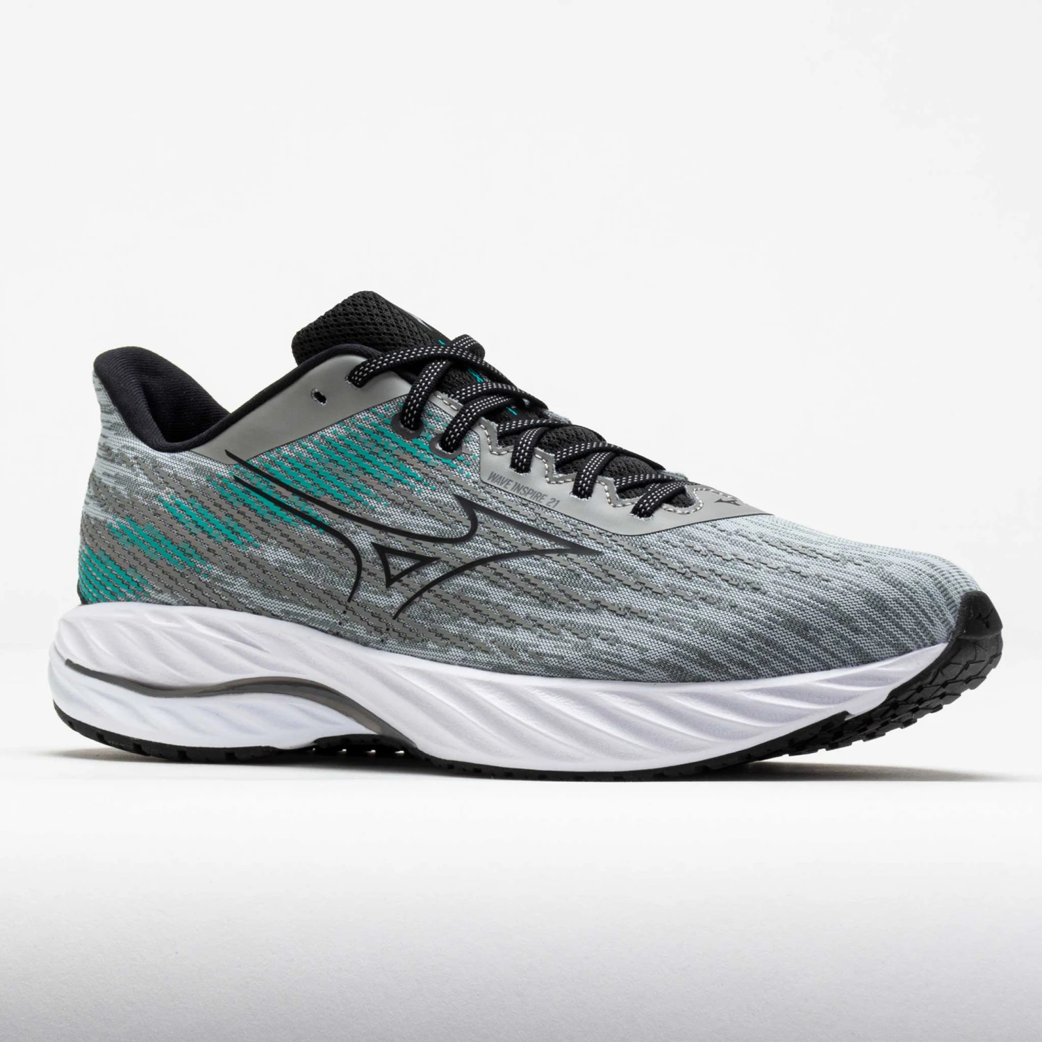 Mizuno Wave Inspire 21 Men's Ultimate Grey/Black 5 Mizuno Wave Inspire 21 Men's Ultimate Grey/Black - Image 5
