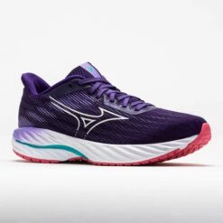 Mizuno Wave Inspire 21 Women's Vintage Indigo/White -Holabird Sports Store 042759 5