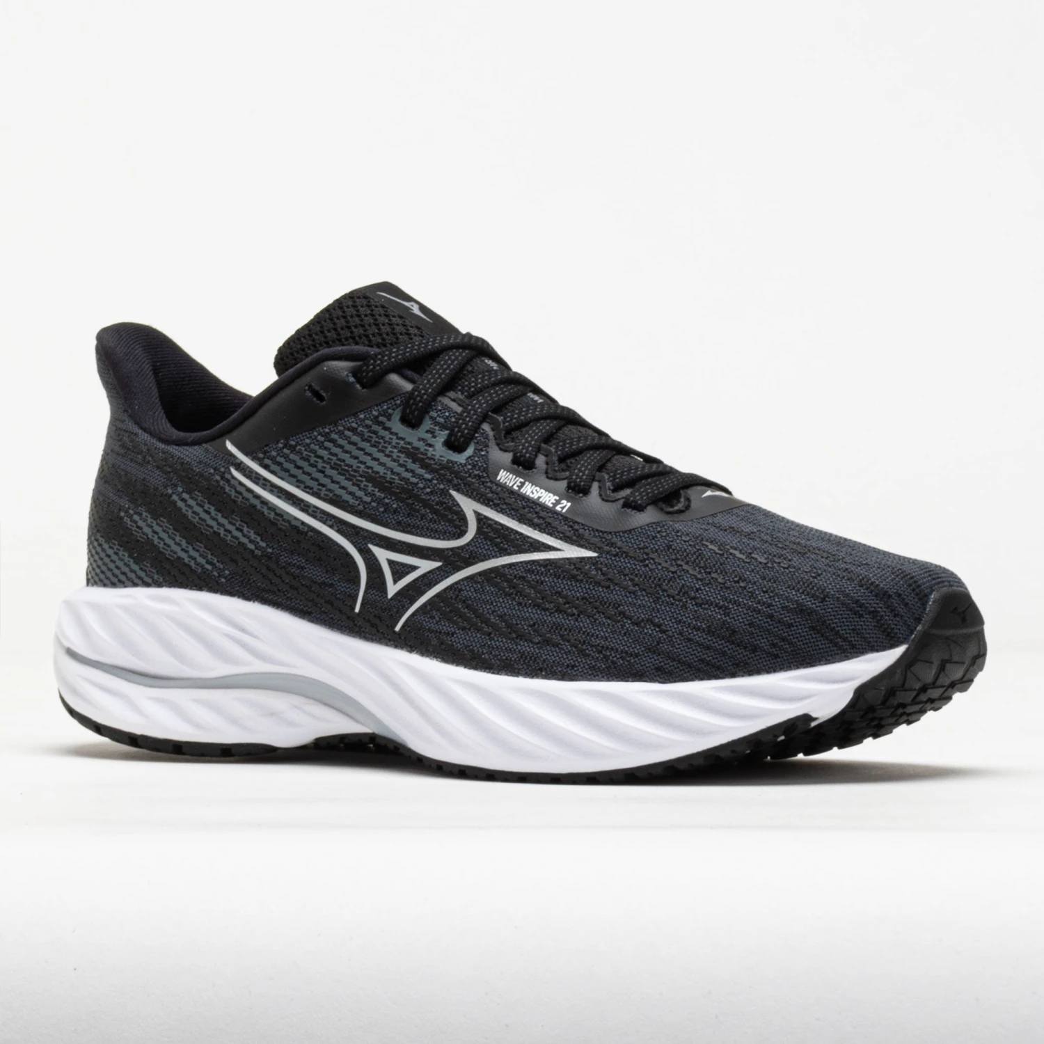 Mizuno Wave Inspire 21 Women's Black/Silver 5 Mizuno Wave Inspire 21 Women's Black/Silver - Image 5