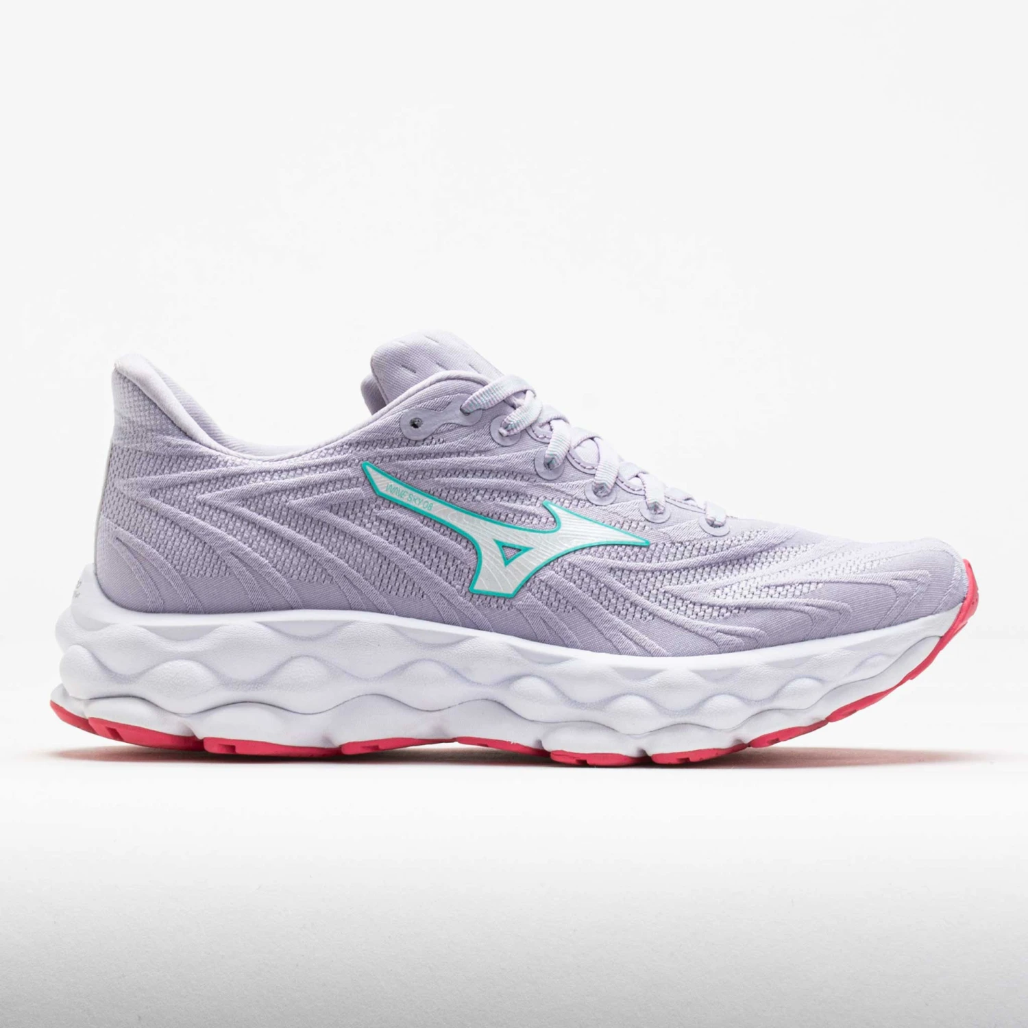 Mizuno Wave Sky 8 Women's Thistle/White 1 Mizuno Wave Sky 8 Women's Thistle/White