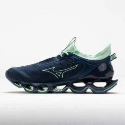 Mizuno Wave Prophecy 14 Women's Vintage Indigo/Bay -Holabird Sports Store 042774 1