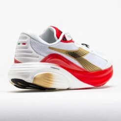 Diadora Atomo Star Unisex White/Metallic Gold/Firey Red -Holabird Sports Store 042780 6