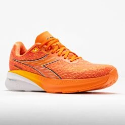 Diadora Mythos Blushield Volo 5 Men's Nectarine/Lemon Chrome -Holabird Sports Store 042796 5