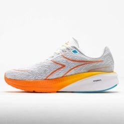 Diadora Mythos Blushield Volo 5 Men's White/Nectarine/Lemon Chrome -Holabird Sports Store 042798 1