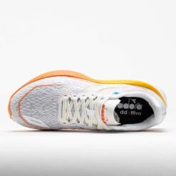 Diadora Mythos Blushield Volo 5 Men's White/Nectarine/Lemon Chrome -Holabird Sports Store 042798 2