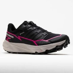 Salomon Thundercross GTX Women's Black/Black/Pink Glo -Holabird Sports Store 042804 5