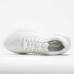 Brooks Ghost 17 Women's White/White/Grey -Holabird Sports Store 042855 2