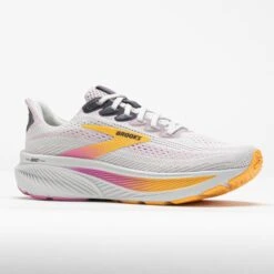 Brooks Ghost 17 Women's Oyster/Apricot/Pink -Holabird Sports Store 042859 5