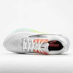 Brooks Ghost 17 Men's White/Pink Clay/Gecko -Holabird Sports Store 042865 2