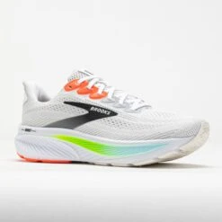 Brooks Ghost 17 Men's White/Pink Clay/Gecko -Holabird Sports Store 042865 5