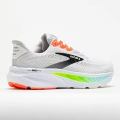 Brooks Ghost 17 Men's White/Pink Clay/Gecko -Holabird Sports Store 042865 6