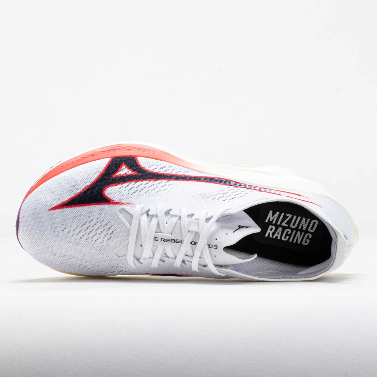 Mizuno Wave Rebellion Pro 3 Unisex White/Baritone Blue 3 Mizuno Wave Rebellion Pro 3 Unisex White/Baritone Blue - Image 3