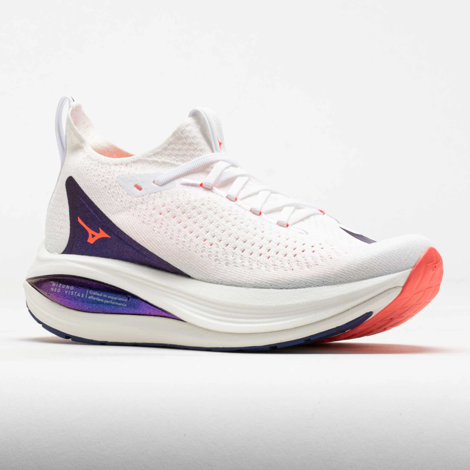 Mizuno Neo Vista 2 Women's White/Striking Coral 5 Mizuno Neo Vista 2 Women's White/Striking Coral - Image 5