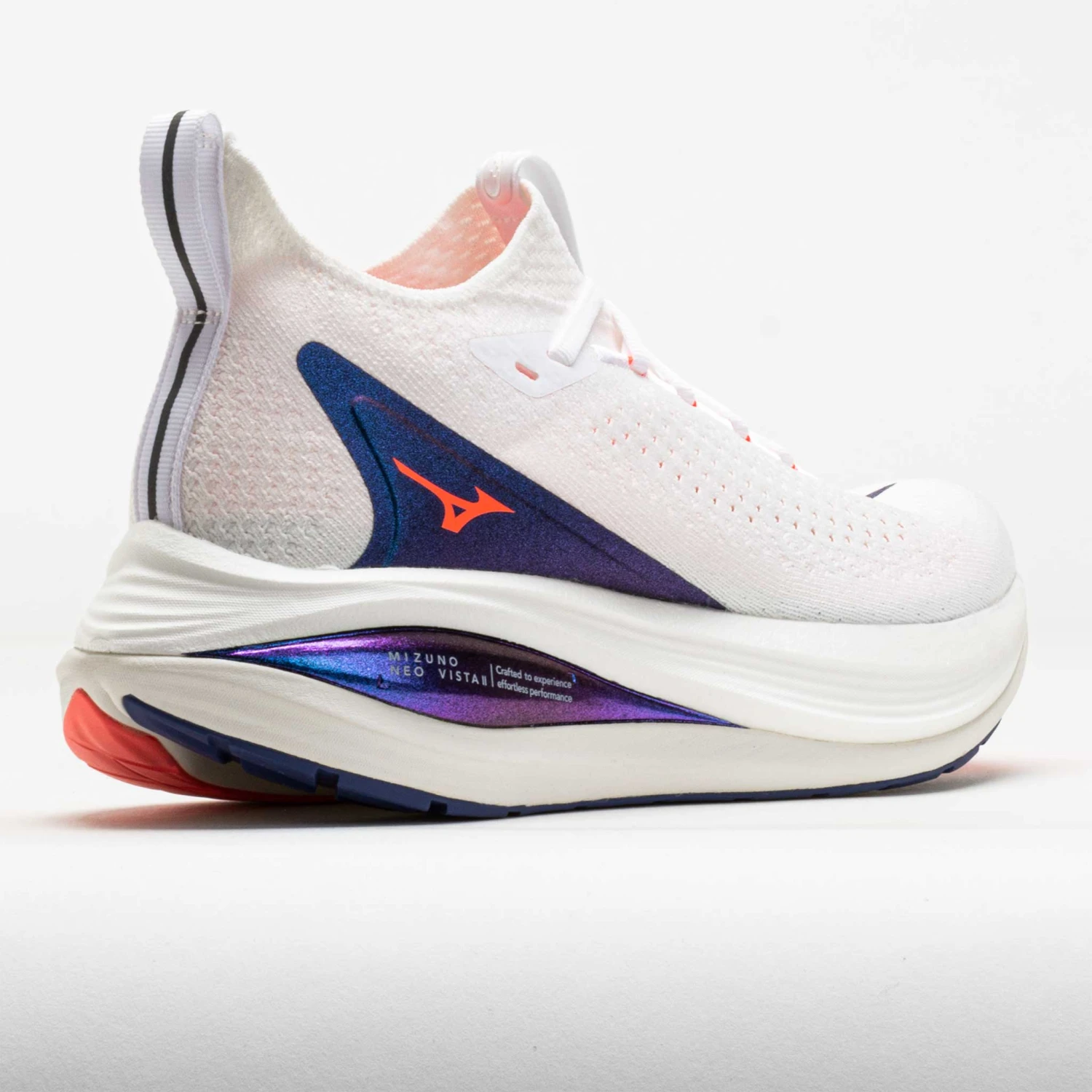 Mizuno Neo Vista 2 Women's White/Striking Coral 6 Mizuno Neo Vista 2 Women's White/Striking Coral - Image 6