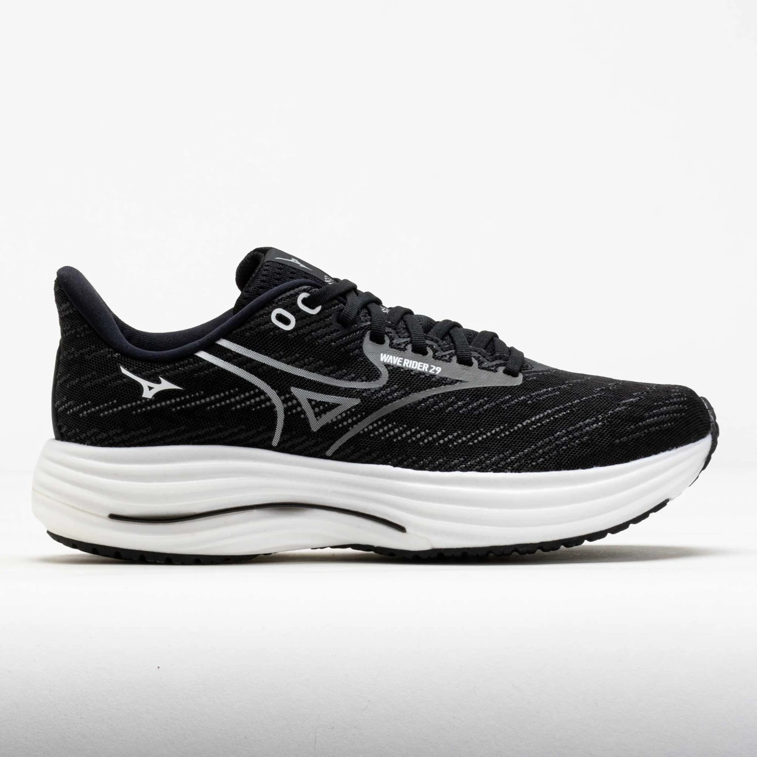 Mizuno Wave Rider 29 Men's Black Sand/Quiet Shade 1 Mizuno Wave Rider 29 Men's Black Sand/Quiet Shade