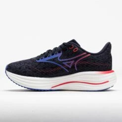 Mizuno Wave Rider 29 Women's Odyssey Grey/Iris Bloom -Holabird Sports Store 042931 1