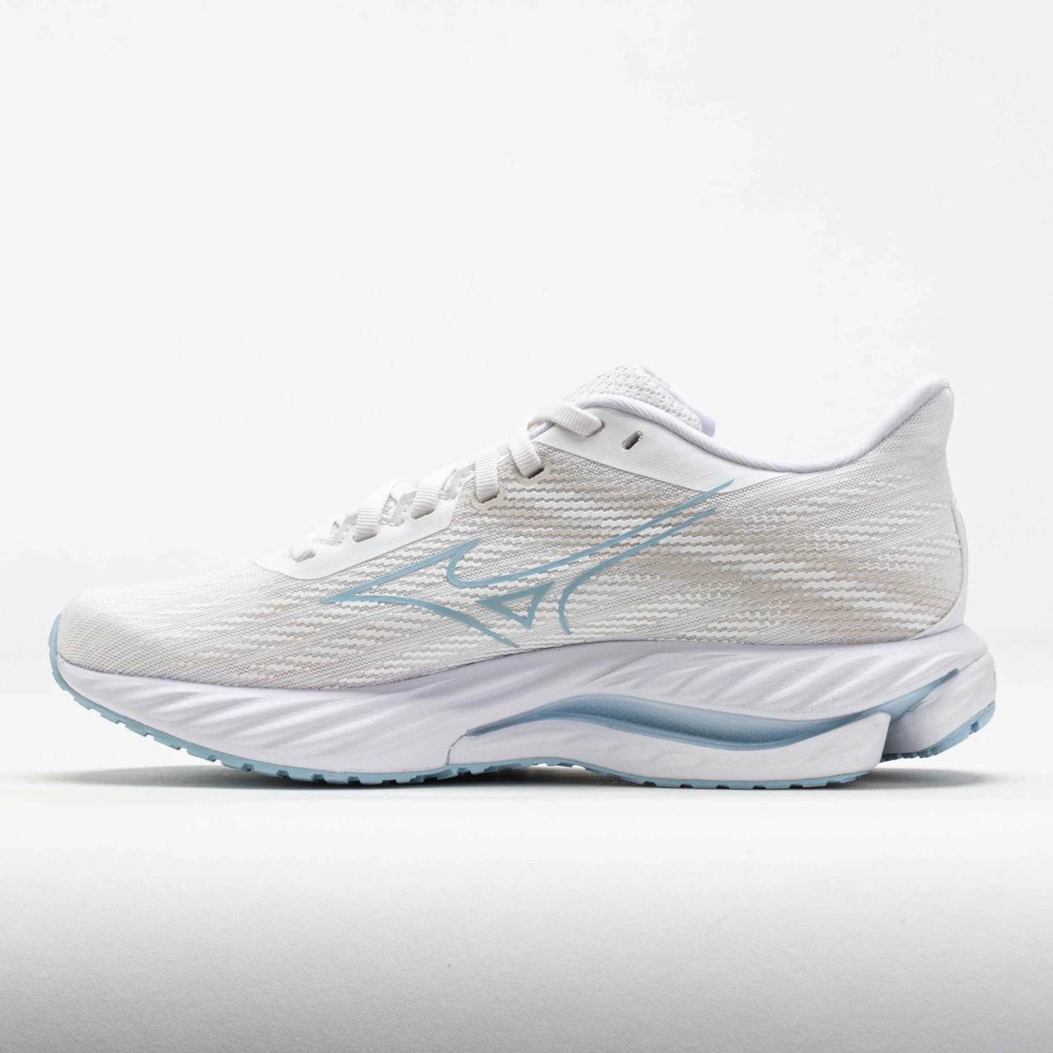 Mizuno Wave Inspire 21 Women's White/Nantucket Breeze 9 Mizuno Wave Inspire 21 Women's White/Nantucket Breeze - Image 9