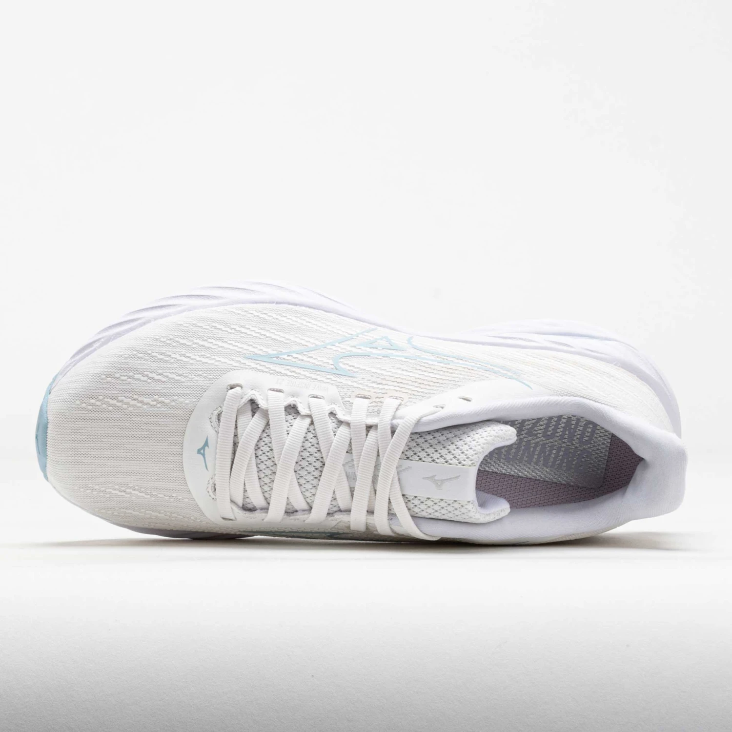Mizuno Wave Inspire 21 Women's White/Nantucket Breeze 3 Mizuno Wave Inspire 21 Women's White/Nantucket Breeze - Image 3