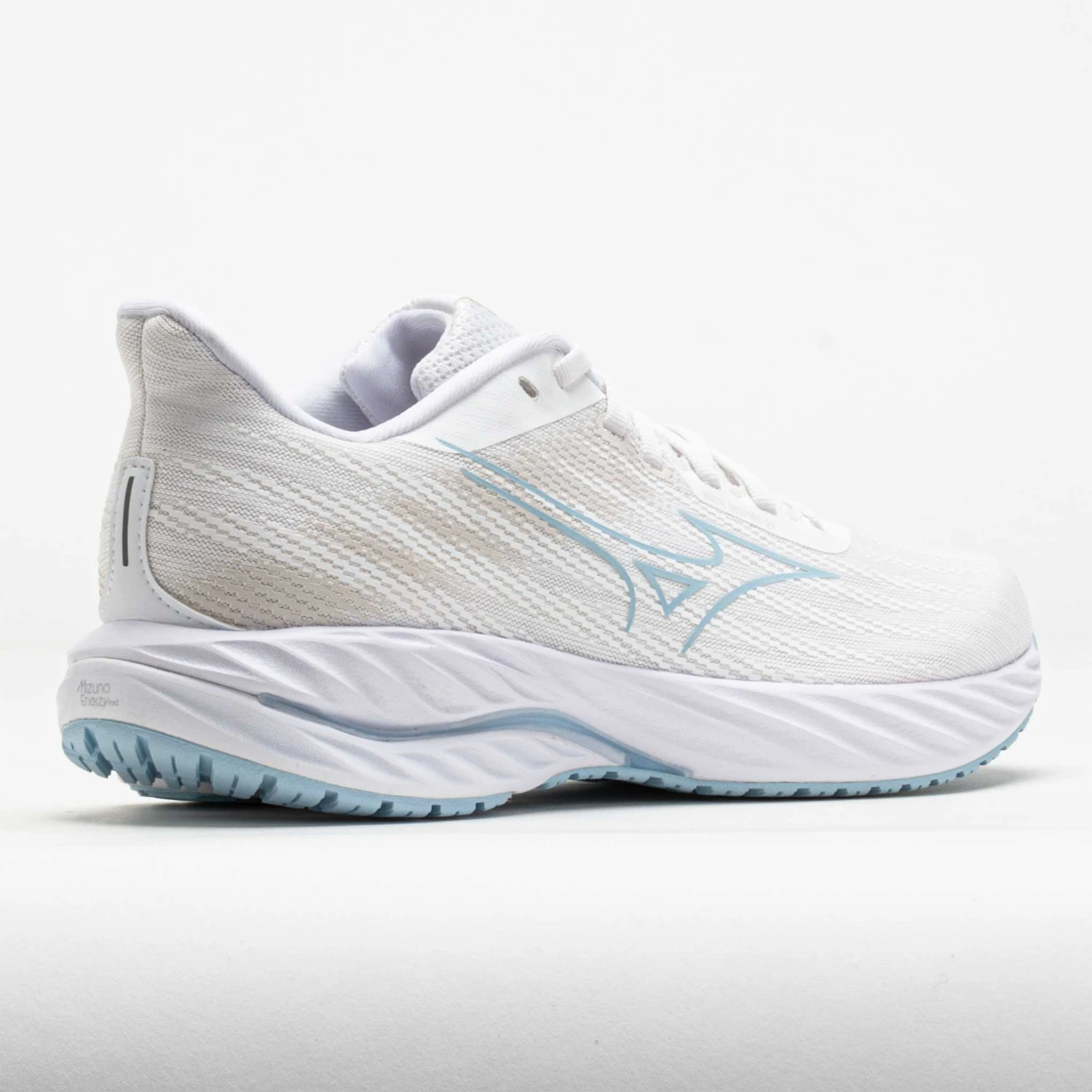 Mizuno Wave Inspire 21 Women's White/Nantucket Breeze 7 Mizuno Wave Inspire 21 Women's White/Nantucket Breeze - Image 7