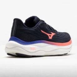 Mizuno Wave Sky 9 Women's Odyssey Grey/Striking Coral -Holabird Sports Store 042949 6