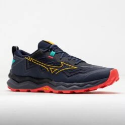 Mizuno Wave Daichi 9 Men's Baritone Blue/Citrus 10 Mizuno Wave Daichi 9 Men's Baritone Blue/Citrus -Holabird Sports Store 042960 5
