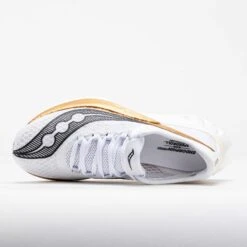 Saucony Endorphin Pro 4 Men's White/Gold -Holabird Sports Store 043002 2