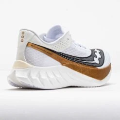 Saucony Endorphin Pro 4 Men's White/Gold -Holabird Sports Store 043002 6