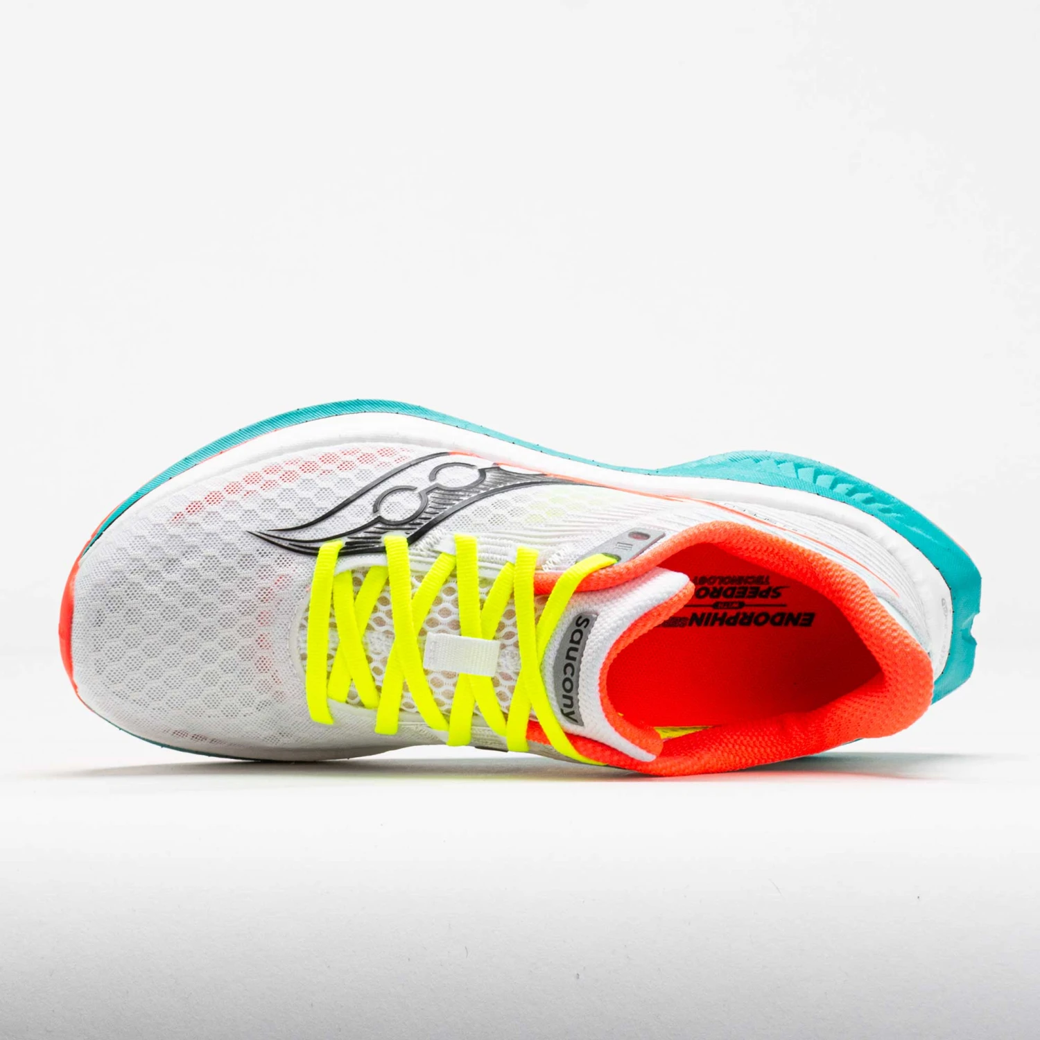 Saucony Endorphin Speed 5 Men's White/Mutant 3 Saucony Endorphin Speed 5 Men's White/Mutant - Image 3