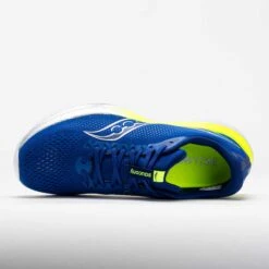 Saucony Endorphin Trainer Men's Lapis/Citron -Holabird Sports Store 043022 2