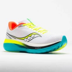 Saucony Endorphin Trainer Men's White/Mutant 10 Saucony Endorphin Trainer Men's White/Mutant -Holabird Sports Store 043023 5
