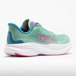 HOKA Mach 6 Women's Jadeite/Alpine Blue -Holabird Sports Store 043024 6