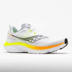 Saucony Kinvara 16 Men's White/Citron 10 Saucony Kinvara 16 Men's White/Citron -Holabird Sports Store 043031 5