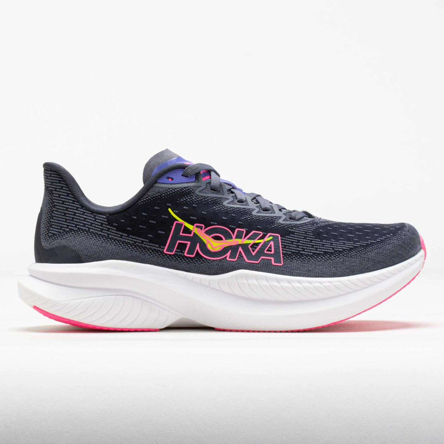 HOKA Mach 6 Women's Grey Skies/Charcoal Grey 1 HOKA Mach 6 Women's Grey Skies/Charcoal Grey