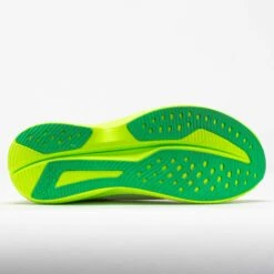 HOKA Mach 6 Men's White/Neon Lime -Holabird Sports Store 043048 4