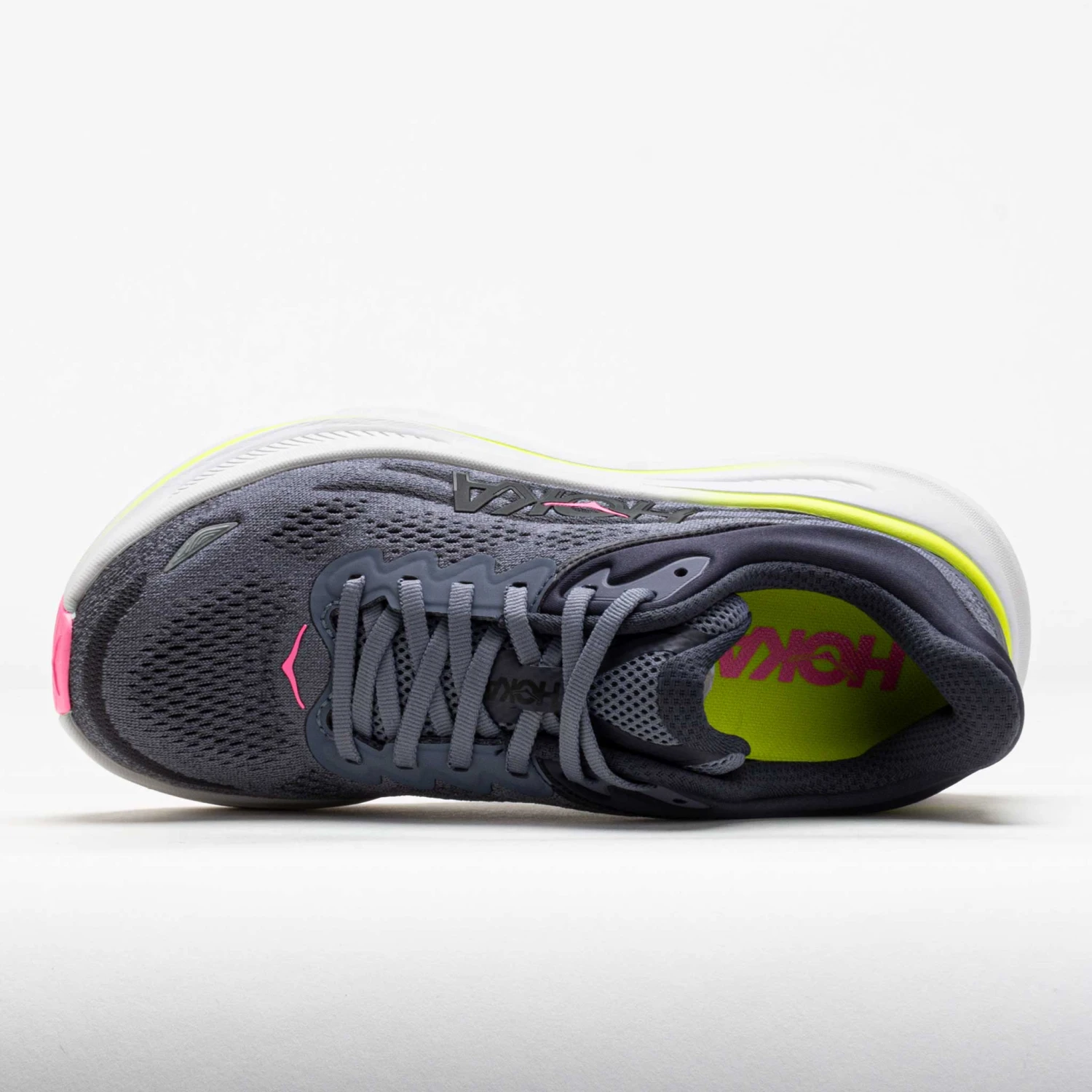 HOKA Bondi 9 Women's Charcoal Grey/Grey Skies 3 HOKA Bondi 9 Women's Charcoal Grey/Grey Skies - Image 3