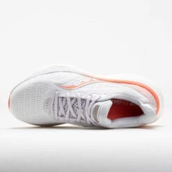 Saucony Triumph 23 Women's White/Wistful -Holabird Sports Store 043062 2
