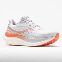 Saucony Triumph 23 Women's White/Wistful -Holabird Sports Store 043062 5