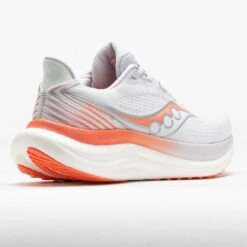 Saucony Triumph 23 Women's White/Wistful -Holabird Sports Store 043062 6