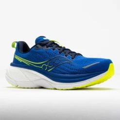 Saucony Hurricane 25 Men's Lapis/Citron -Holabird Sports Store 043074 5