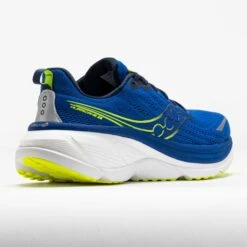 Saucony Hurricane 25 Men's Lapis/Citron -Holabird Sports Store 043074 6