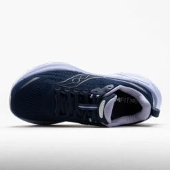 Saucony Hurricane 25 Women's Navy/Aster -Holabird Sports Store 043077 2