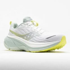 Saucony Hurricane 25 Women's White/Mist -Holabird Sports Store 043079 5