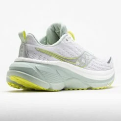 Saucony Hurricane 25 Women's White/Mist -Holabird Sports Store 043079 6