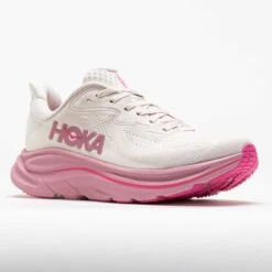 HOKA Clifton 10 Women's Rose Cream/Dried Rose -Holabird Sports Store 043102 5