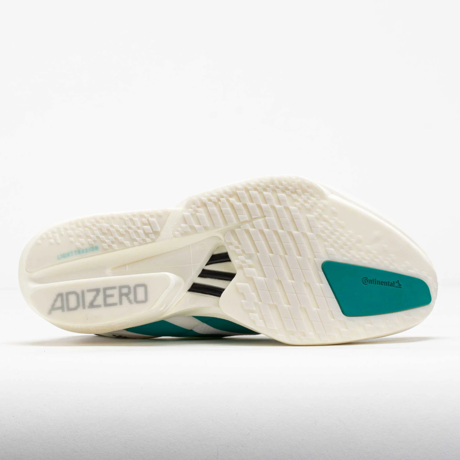 Adidas Adizero Adios Pro 4 Men's White/Pure Teal/Carbon 4 Adidas Adizero Adios Pro 4 Men's White/Pure Teal/Carbon - Image 4
